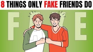 8 Things That Only FAKE Friends Do