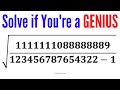 Simplify this Radical if You're a GENIUS! | Easy Explanation