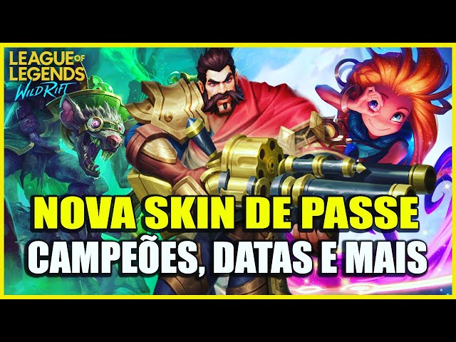 Novas skins pro Wild Rift #viraliza #riotlolwildrift #leagueoflegends