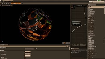 UE4 Compact Disk shader test, diffraction colors