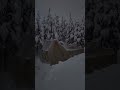 Snow Camping ❄️ Kar Kampı #camping #snowcamp #kışkampı #snow