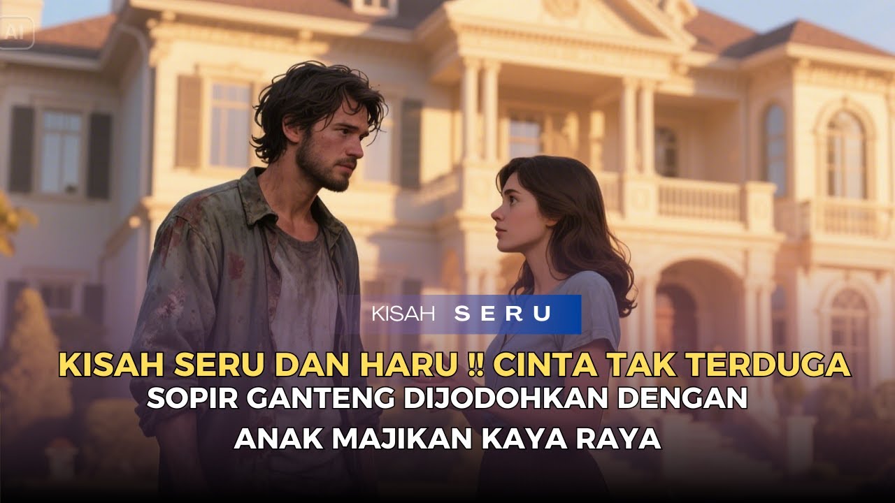 KISAH SERU DAN HARU !! CINTA TAK TERDUGA: SOPIR GANTENG DIJODOHKAN DENGAN ANAK MAJIKAN KAYA RAYA