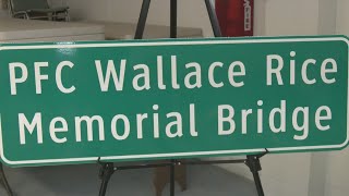 World War II veteran memorialized with bridge dedication