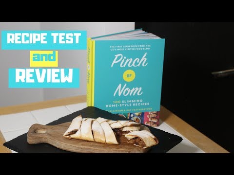 Easy Apple Strudel WITH TORTILLA WRAPS | Pinch of Nom Cookbook Review