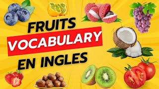 100 Fruits Vocabulary Words for Kids in English with Images
