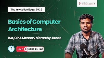 Day 2 - Basics of Computer Architecture (ISA, CPU, Memory hierarchy, Buses)