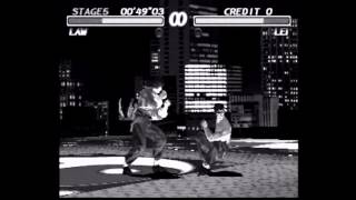 Lei glitching out in Tekken 2