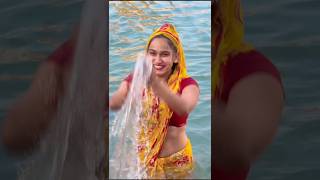 Holy Dip in Maa Ganga at Haridwar | Spiritual Vibes #gangasnan #ganga #omnamahshivaya