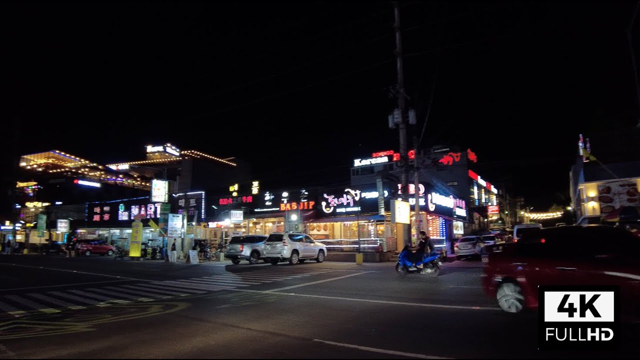 Walking Through Korean Town in Angeles City, Pampanga 🇰🇷🇵🇭