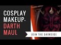 Darth Maul - Star Wars cosplay makeup tutorial