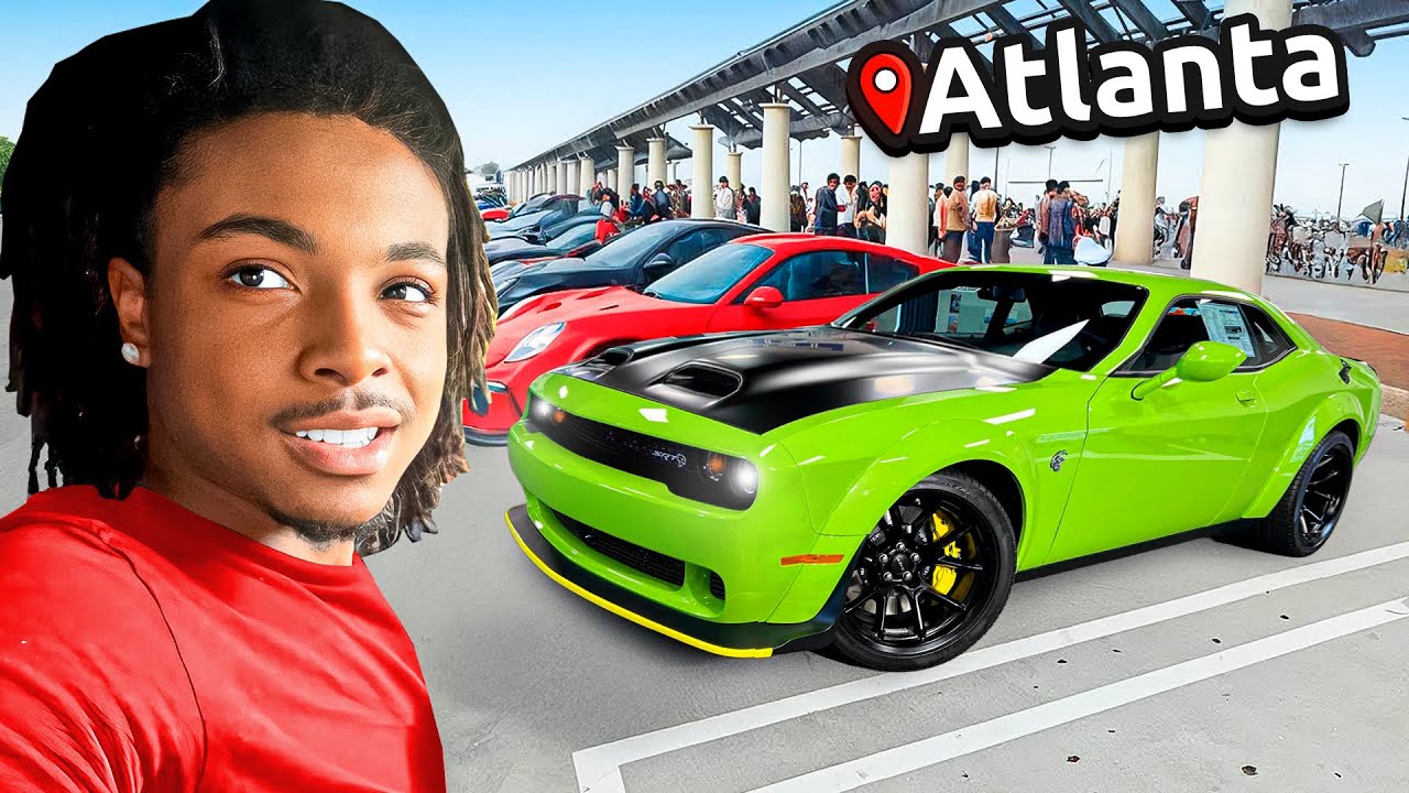 I Flew to ATL & Drove a V8 Muscle Car for the FIRST TIME
