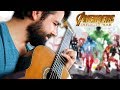 AVENGERS: INFINITY WAR - Main Theme Classical Guitar Cover (BeyondTheGuitar)