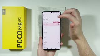 POCO M8 5G: How to Translate with Camera (Google Lens Translation) screenshot 2