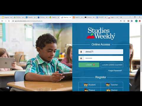 How to login to Studies Weekly