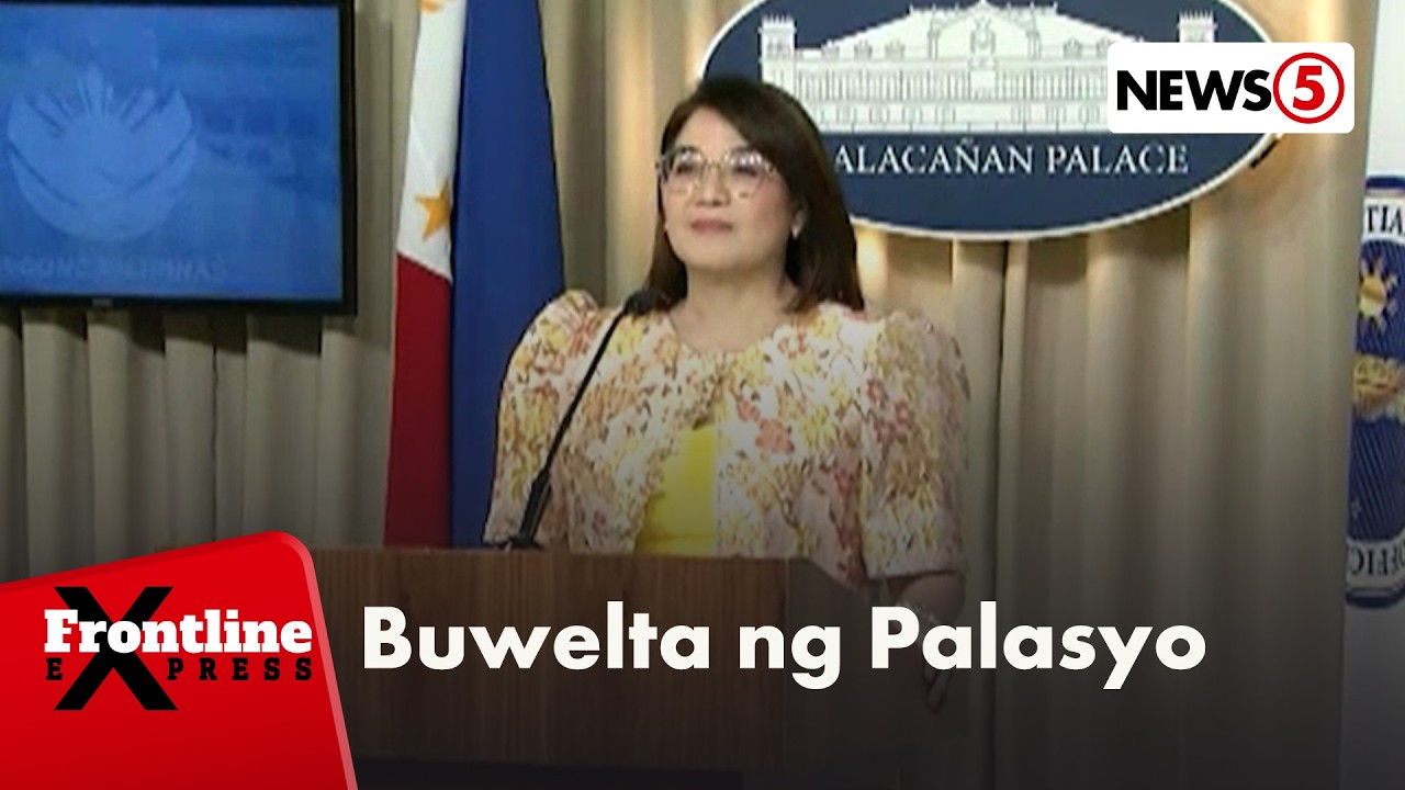 Palasyo, deadma sa mga umano’y akusasyon laban kay PBBM | Frontline Express