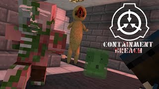 Monster School: SCP CONTAINMENT BREACH CHALLENGE - Minecraft Animations