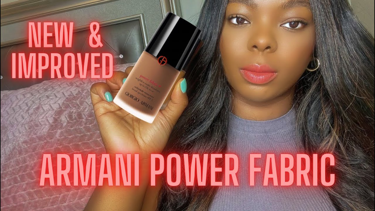 New ! Armani Power Fabric Longwear High Coverage Foundation - YouTube