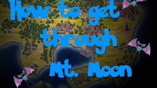 How To Get Through Mt Moon Pokemon Fire Redleaf Green