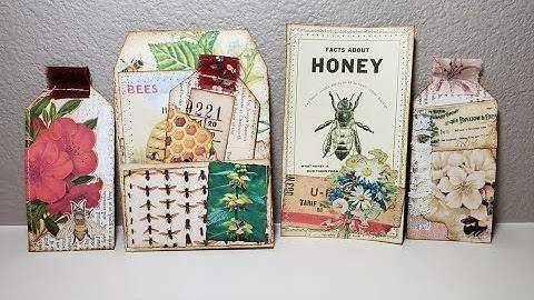 Craft With Me Making Ephemera for Bee Journal