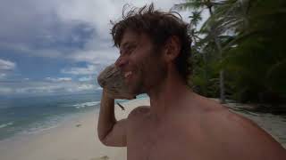 7 Days Solo Survival on Shipwreck Island | No Food, Water, or Shelter