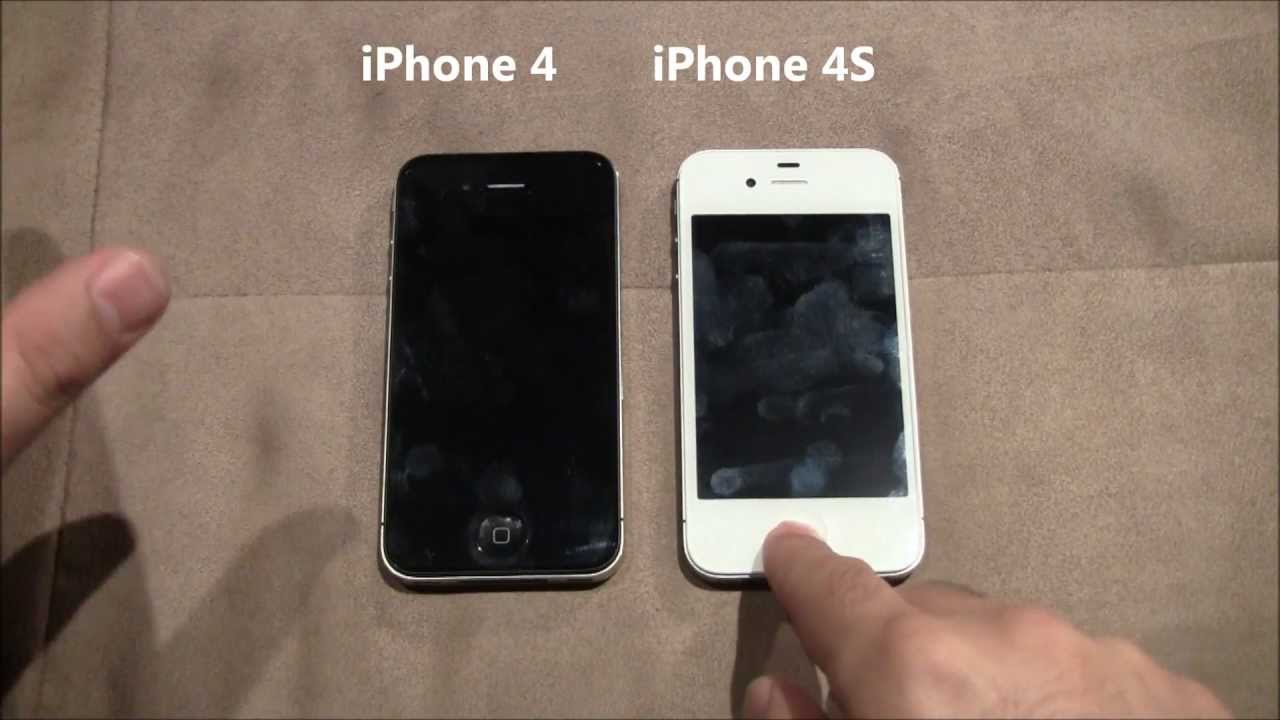 iPhone 4 vs iPhone 4S - The differences exposed! - YouTube