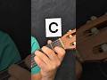 C chord 🎸 #guitar #guitartutorial