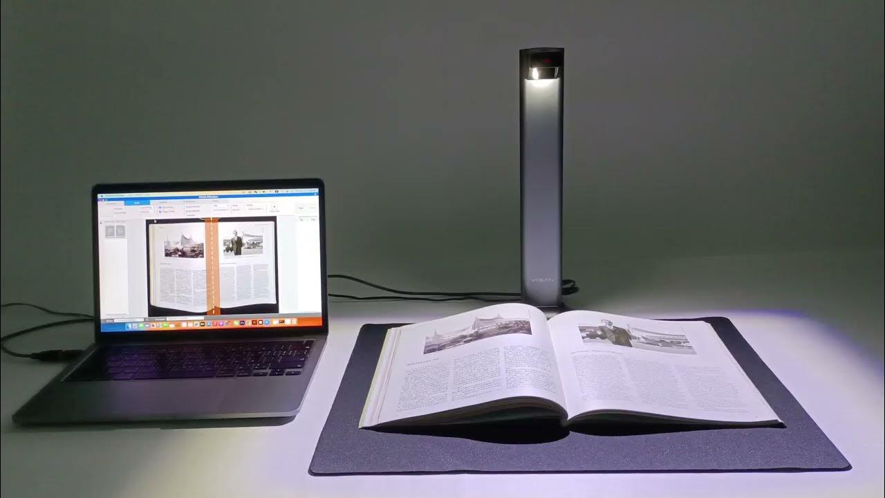 VIISAN DL24 Overhead Document Camera Scanner with Asymmetrical Lighting
