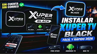 New Method to Install MAGIS TV “XUPER TV BLACK” WITHOUT VPN for SMART TV, MOBILE, Fire Stick and Box screenshot 1