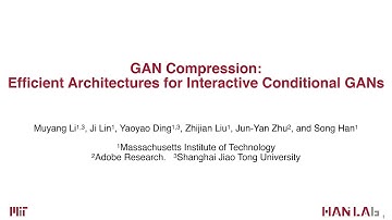 [CVPR 2020] GAN Compression: Efficient Architectures for Interactive Conditional GANs