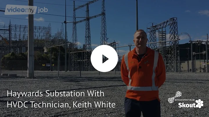 Haywards Substation With HVDC Technician, Keith White