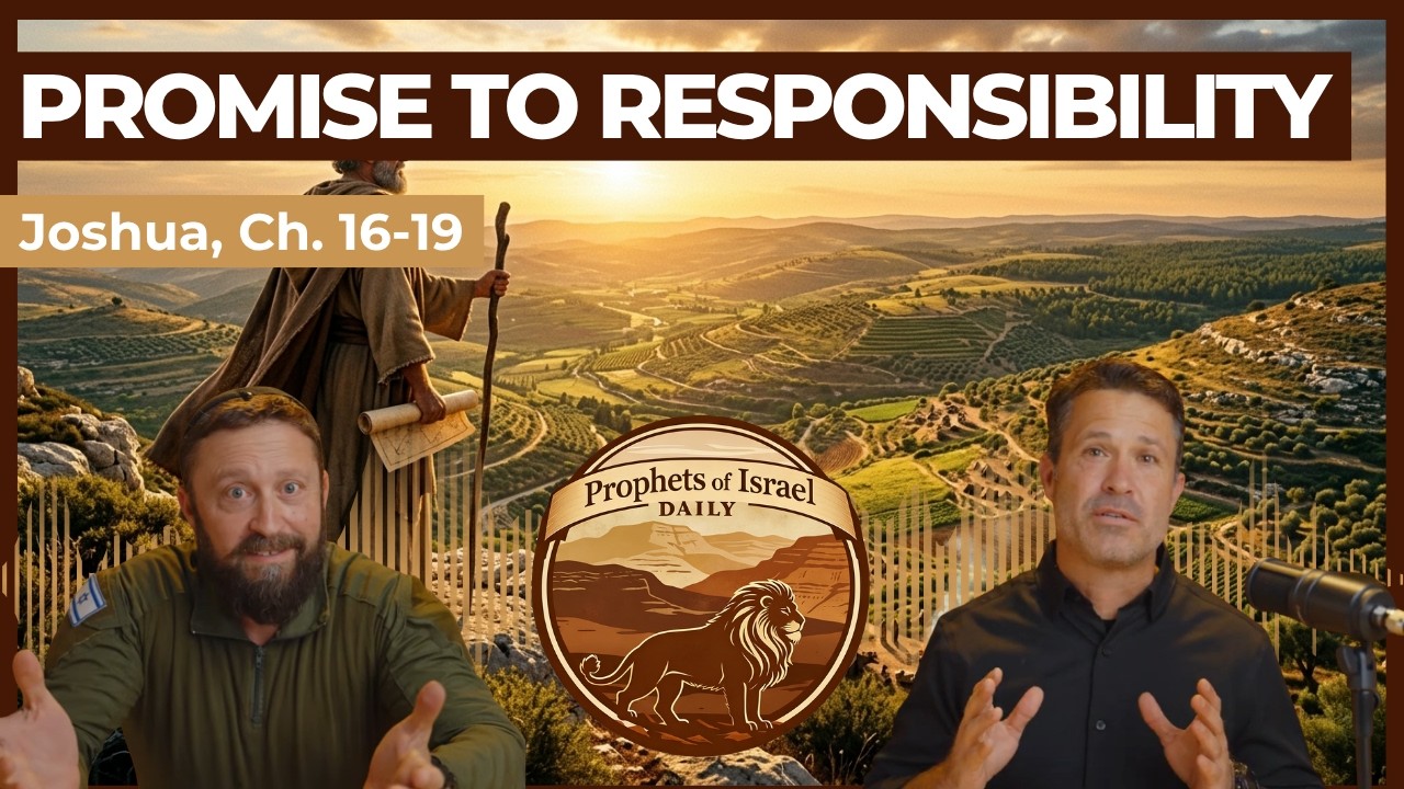 Joshua, Chapters 16-19 - Promise to Responsibility | Prophets of Israel