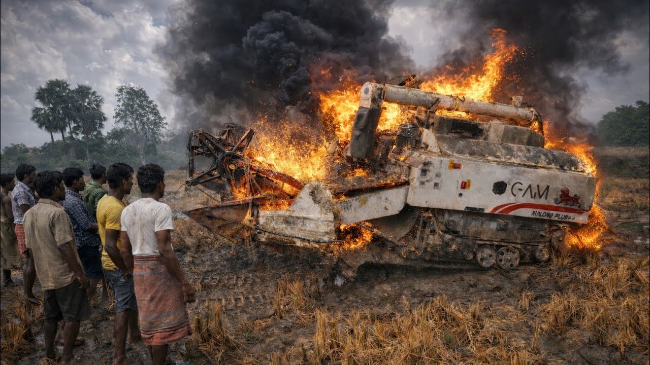 Harvestar GAM 102 ধান কাটা mesin Danger pojison|| GAM 88 ধান কাটা video 