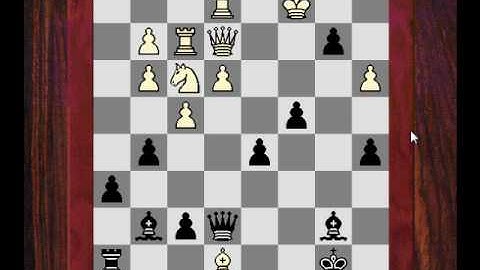 Chess World.net presents: Instructive Game - Tenioso vs Gavriel, London Classic, Round 1