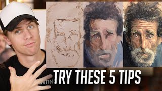 5 Ways To Improve Your Portrait Painting Right Now