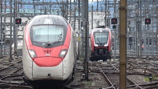 Train Spotting At Zurich Hauptbahnhof (Main Station) | Part 1