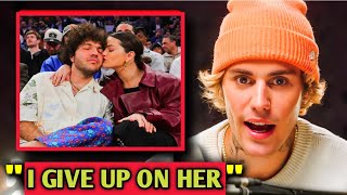 Justin Bieber finally GIVES UP on Selena Gomez; Selena and Benny Blanco trough shades at Justin..