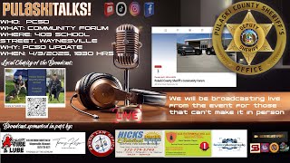 4/3/2025 [Clean Recording] Live Broadcast of the Pulaski County Sheriff's Department Community Forum