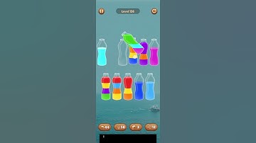 Water Sort | Level 126 #reel #watersort #watersortgame #watersortpuzzle #shortvideo #game #shorts