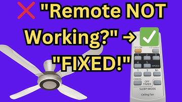 KDK R56SV Ceiling Fan Remote Not Working? Here