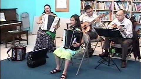 Chromatic button accordion Bayan Skype student recital