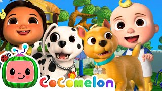 JJ's Puppy Play Date | CoComelon JJ's Animal Time | Animal Songs for Kids