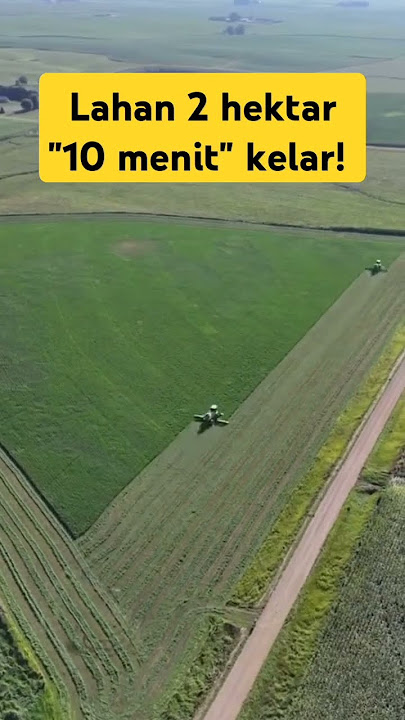 LAHAN 2 HEKTAR HABIS DALAM 10 MENIT?! 🔥 Teknik Revolusioner yang Bikin Petani Ternganga!