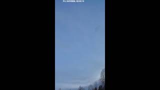 Northern lights / Aurora borealis livestream Finland Oulu (Portrait)