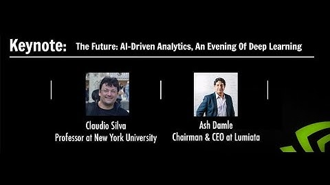 Claudio Silva, NYU & Ash Damle, Lumiata - AI-Driven Analytics | BigDataNYC 2016