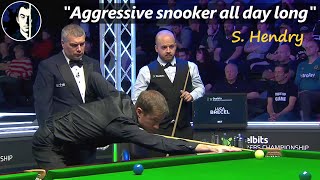 'Excellent aggressive snooker', Hendry | Luca Brecel vs Jack Lisowski | 2023 Players Champ. L16