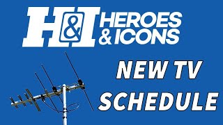 Free OTA TV network Heroes & Icons (H&I) is getting a TV schedule update