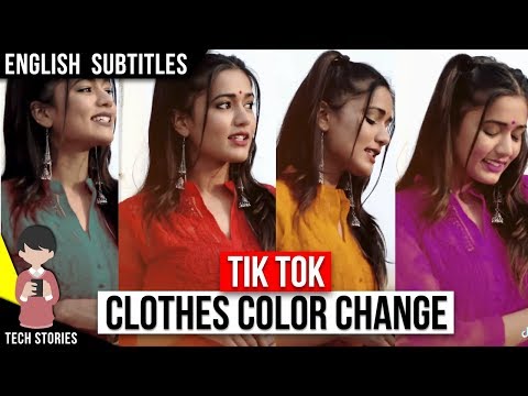 Change Clothes Color in Tik Tok Video | Kinemaster Editing Tutorial in Hindi  @TechStories