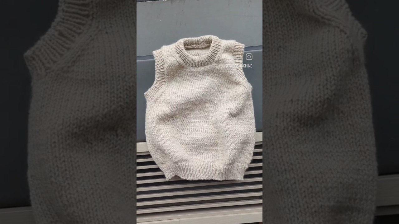 Novice slipover pattern by petiteknit 