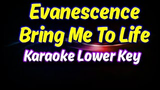 Evanescence Bring Me To Life Karaoke Lower Key