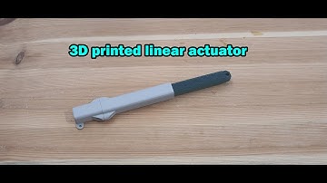 3d printed  linear Actuator